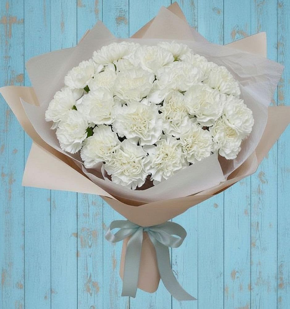 Букет цветов из: Гвоздики в Ильинском Раменский район