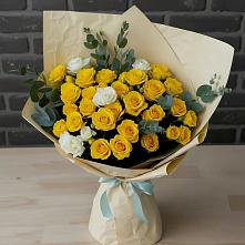 Букет цветов из:  Розы #REPLACE_PRED# Ильинском Раменский район