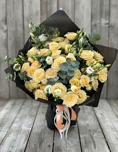 Букет цветов из:  Розы и Лизиантусы #REPLACE_PRED# Ильинском Раменский район