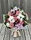 Букет цветов из: Альстромерии, Гвоздики, Розы и Хризантемы в Ильинском Раменский район