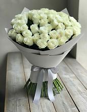 Букет 35 Белых роз в Ильинском Раменский район