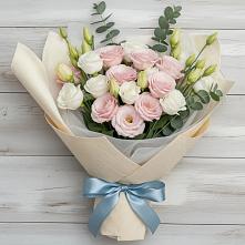 Букет цветов из:  Лизиантусы #REPLACE_PRED# Ильинском Раменский район