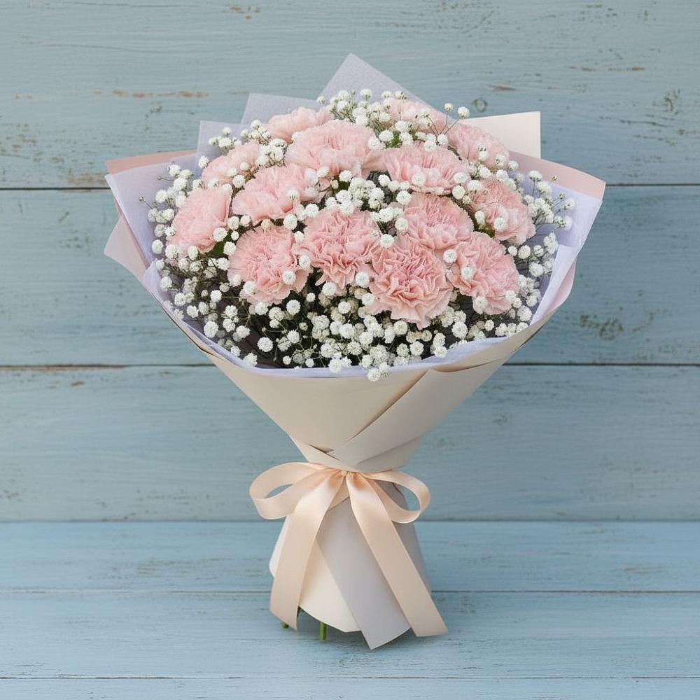 Букет цветов из: Гвоздики в Ильинском Раменский район