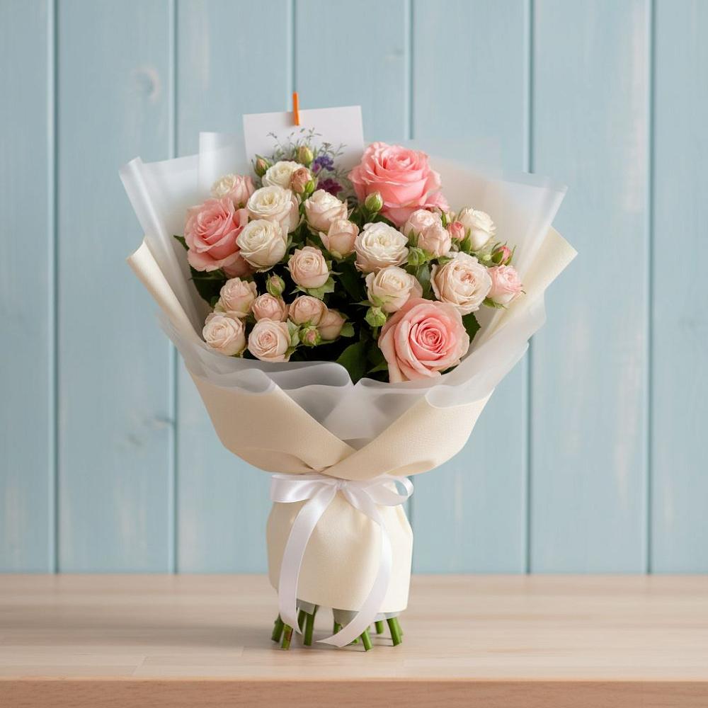 Букет цветов из: Розы в Ильинском Раменский район