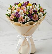 Букет цветов из:  Альстромерии в Ильинском Раменский район