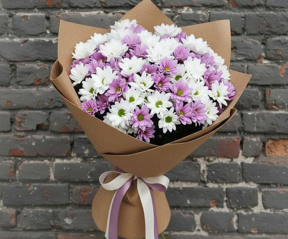 Букет цветов из: Хризантемы в Ильинском Раменский район