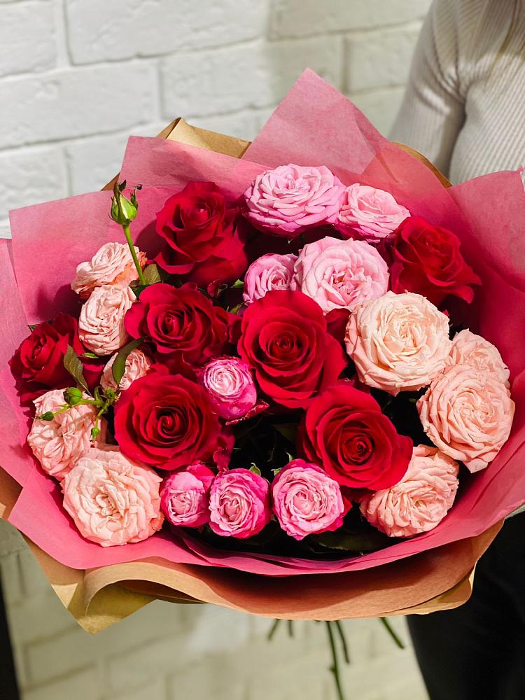 Букет цветов из: Розы в Ильинском Раменский район