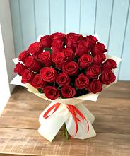 Букет 29 Красных роз в Ильинском Раменский район