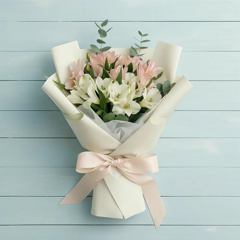 Букет цветов из: Альстромерии в Ильинском Раменский район