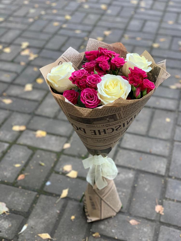 Букет цветов из: Розы в Ильинском Раменский район