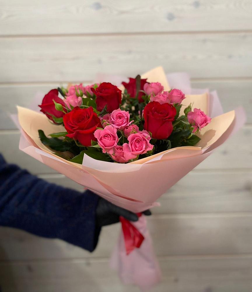 Букет цветов из: Розы в Ильинском Раменский район