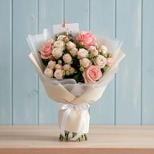 Букет цветов из:  Розы в Ильинском Раменский район