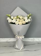 Букет цветов из:  Розы и Лизиантусы #REPLACE_PRED# Ильинском Раменский район